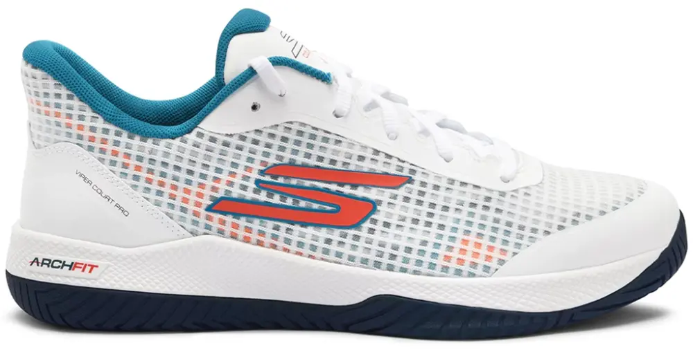 Giày Skechers Viper Court Pro 'White' 246069C-WTQ