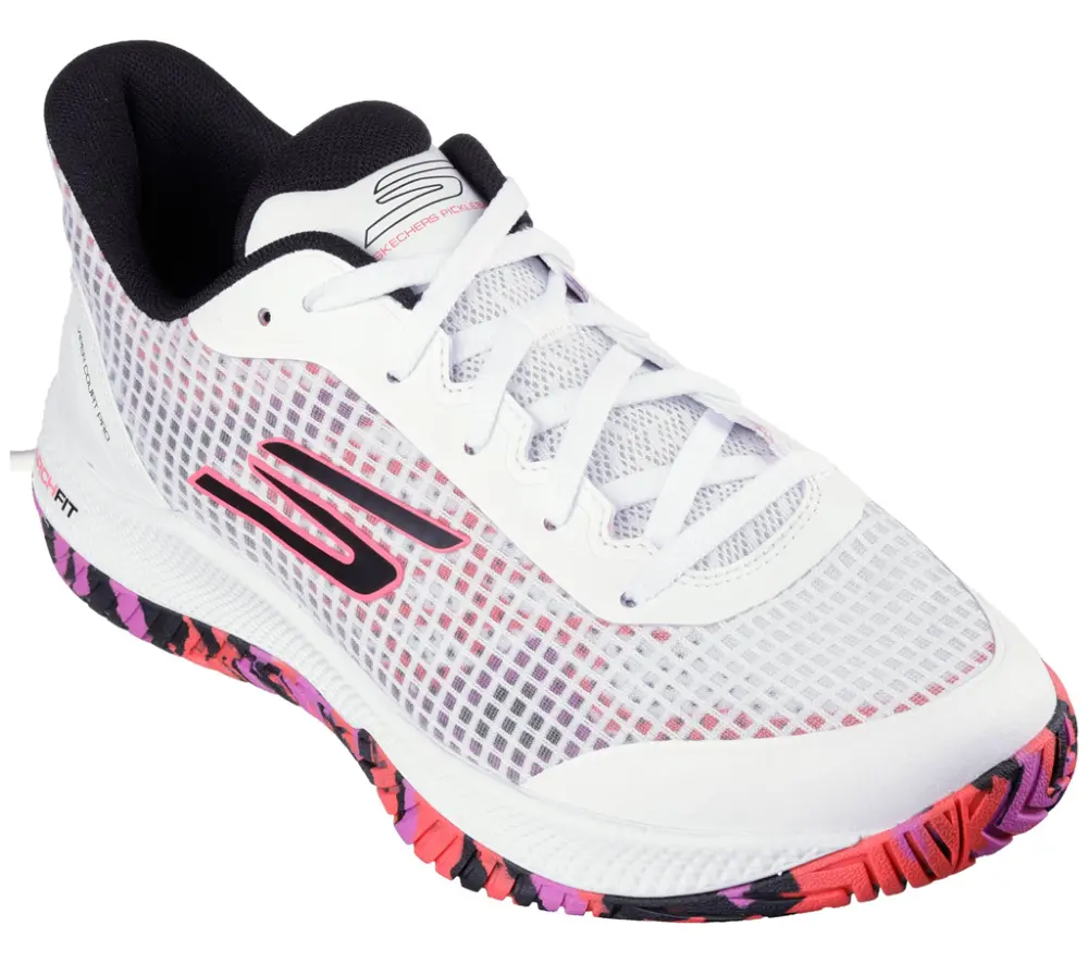 Alternative view of Giày Skechers Viper Court Pro ‘White Hot Pink’ 246069-WHP