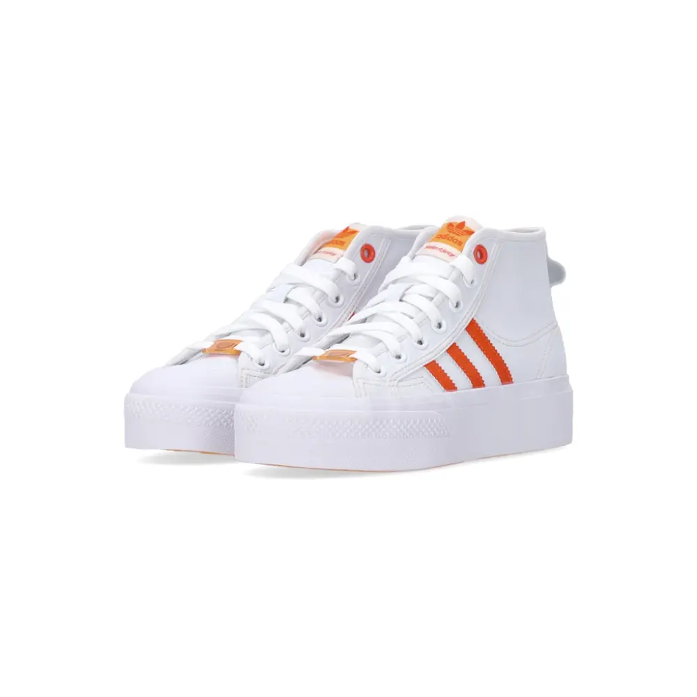 Giày Adidas Nizza Platform Mid Vegan ‘Red’ GY1897 - Ảnh 5