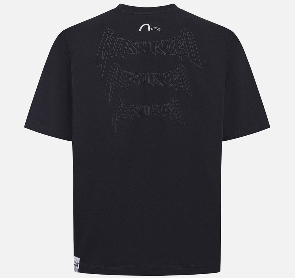 Alternative view of Áo Evisu Panel Design With Multi Labels ‘Black’ 2ESGNM5TS5034RXCT