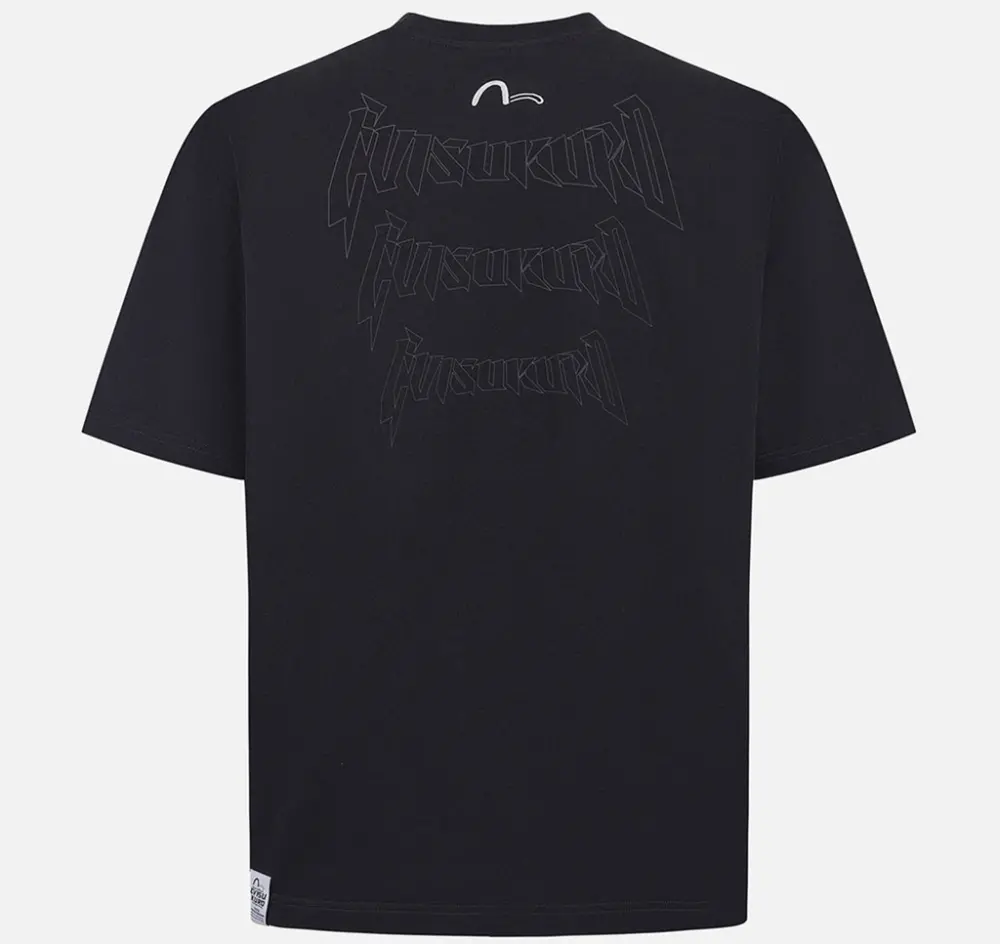 Alternative view of Áo Evisu Panel Design With Multi Labels ‘Black’ 2ESGNM5TS5034RXCT