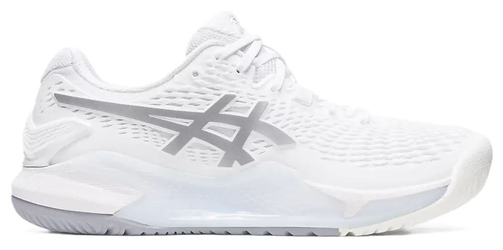 Giày Asics Gel Resolution 9 Wide ‘White Pure Silver’ 1042A226-100