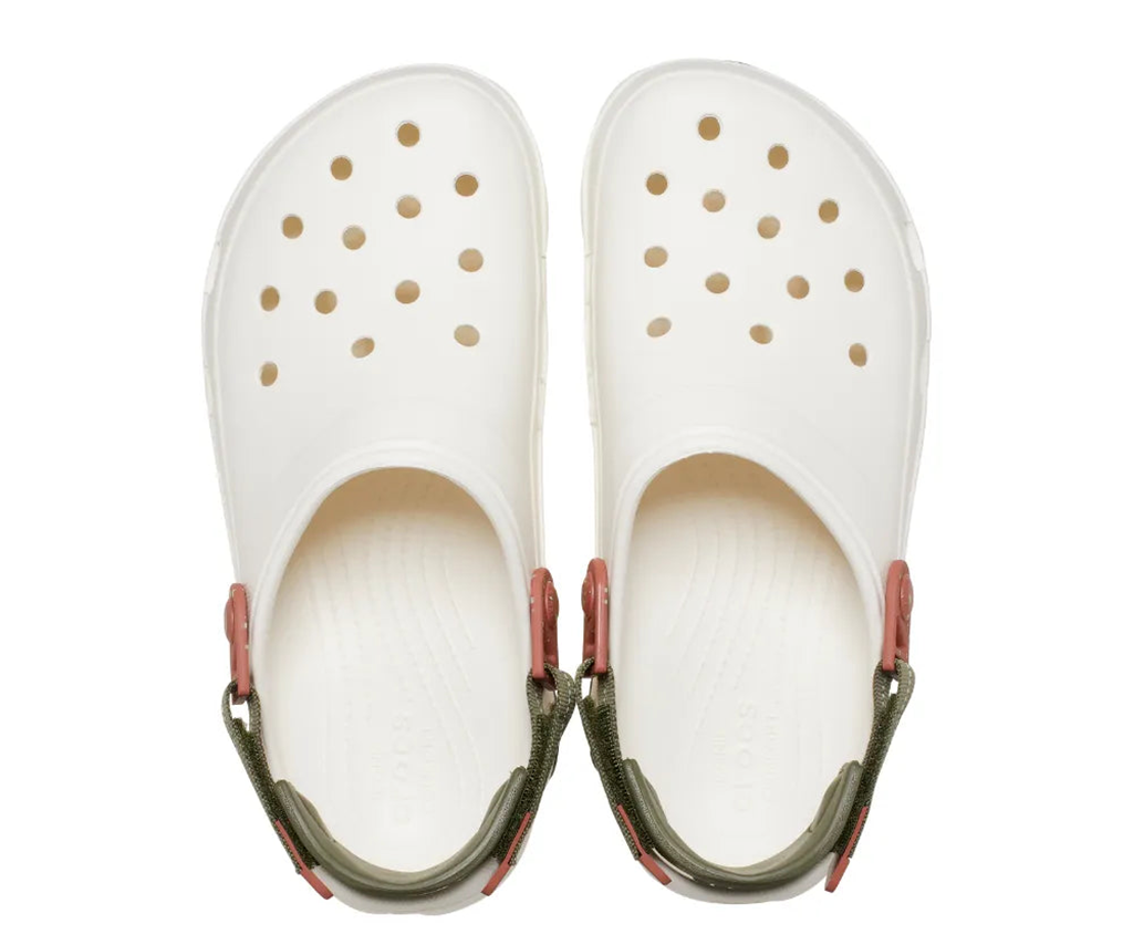 Dép Crocs All Terrain Clogs ‘White Green’ 206340-0WV - Ảnh 5