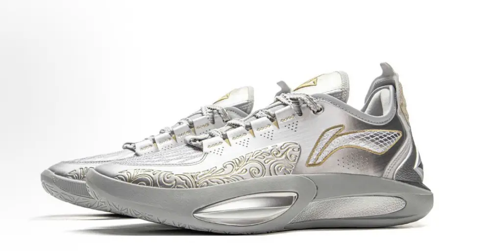 Giày Li-Ning Jimmy Butler 3 JB3 ‘Grey’ ABAU107-7 - Ảnh 5