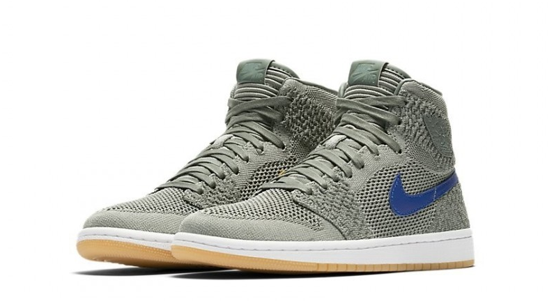 Giày Nike Air Jordan 1 Retro High Flyknit ‘Clay Green’ 919702-333 - Ảnh 3