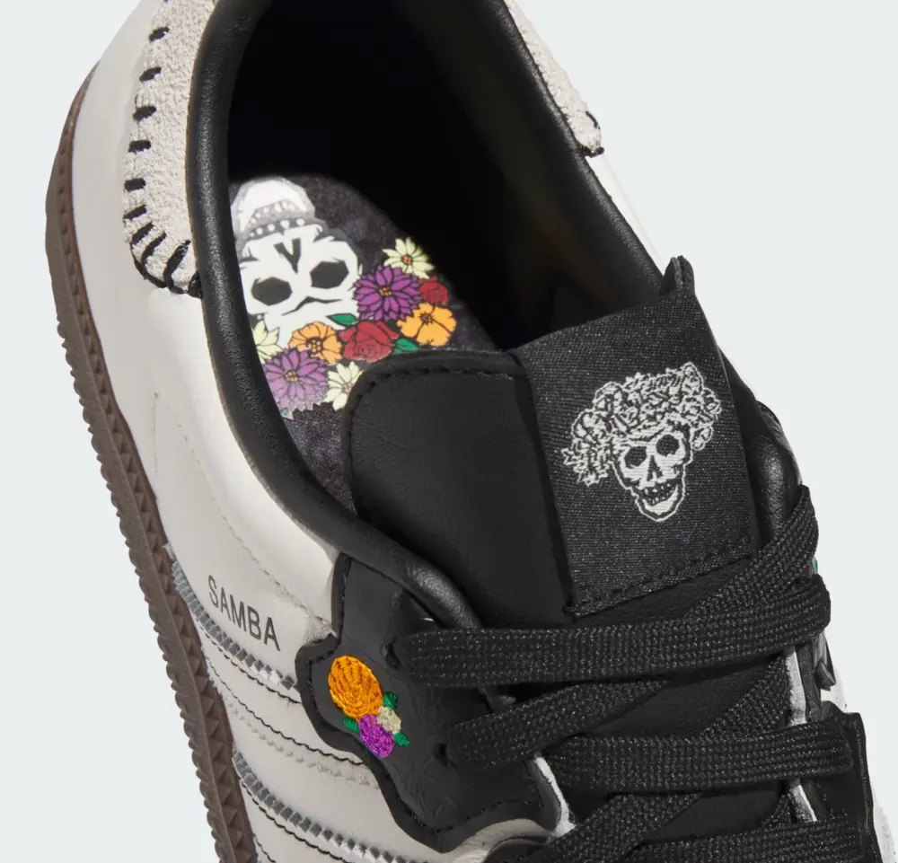 Giày Adidas Samba OG ‘Día de Muertos Pack Off White’ JI3931 - Ảnh 4