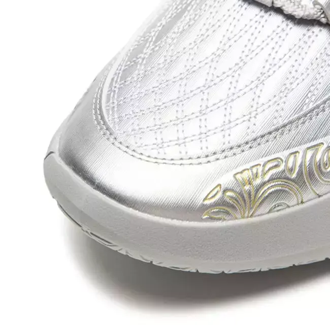 Giày Li-Ning Jimmy Butler 3 JB3 ‘Grey’ ABAU107-7 - Ảnh 7