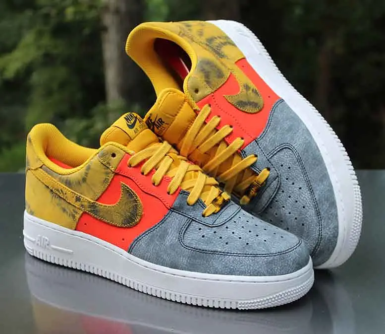 Giày Nike Air Force 1 ’07 LV8 ‘Dark Sulphur Tie-Dye’ CZ0337-700 - Ảnh 4