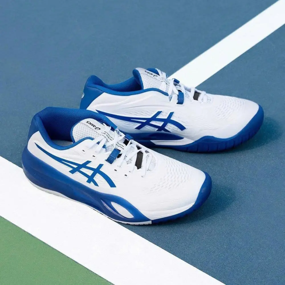 Giày Asics Gel-Resolution X ‘White Dark Cobalt’ 1041A481-101 - Ảnh 8