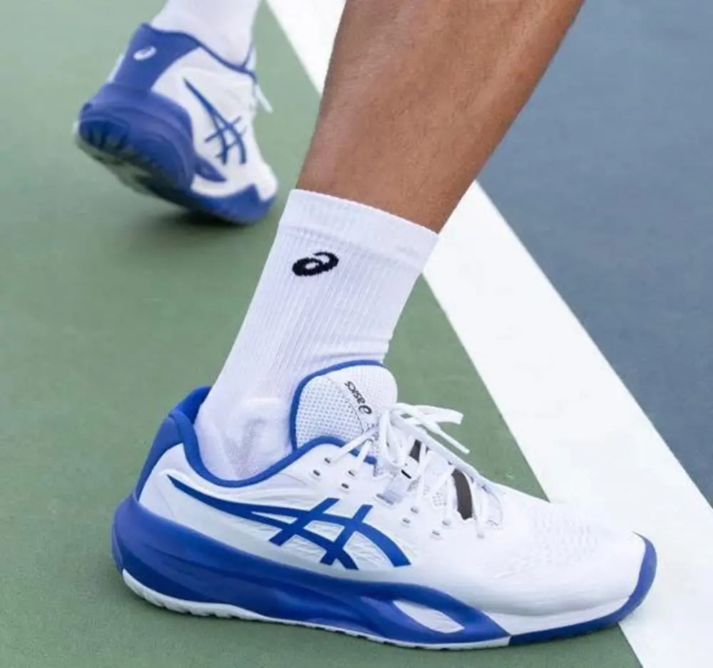 Giày Asics Gel-Resolution X ‘White Dark Cobalt’ 1041A481-101 - Ảnh 9