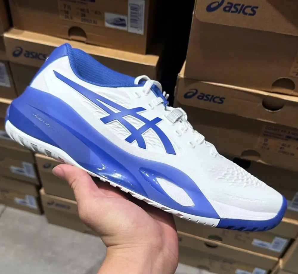 Giày Asics Gel-Resolution X ‘White Dark Cobalt’ 1041A481-101 - Ảnh 6