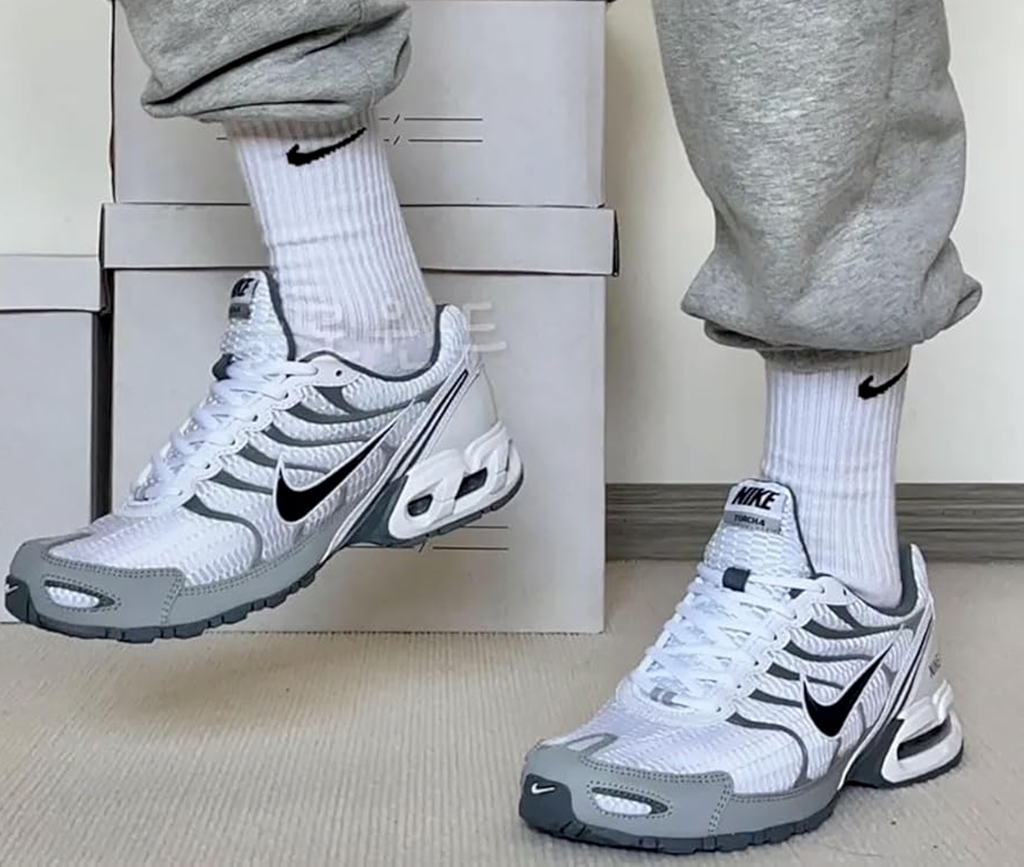Giày Nike Air Max Torch 4 ‘White Wolf Grey’ 343846-100 - Ảnh 3