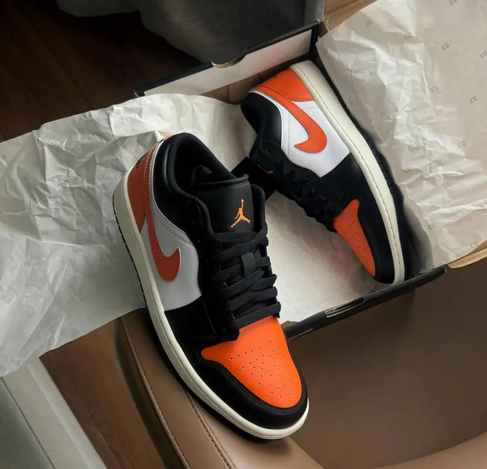 Giày Nike Air Jordan 1 Low ‘Shattered Backboard’ 553558-081 - Ảnh 4