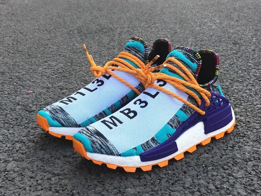 Giày Adidas Pharrell x NMD Human Race Trail ‘Solar Pack’ BB9528 - Ảnh 4