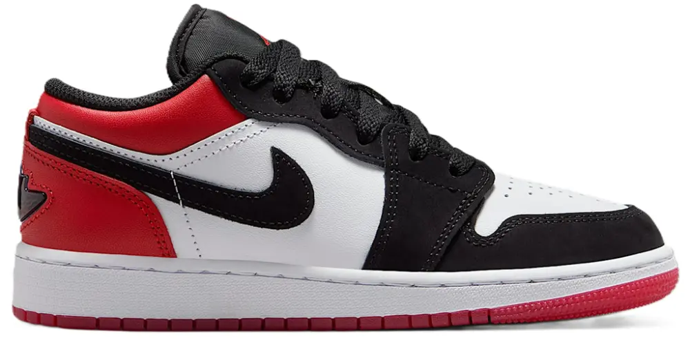 Giày Nike Air Jordan 1 Low SE 2025 GS ‘Black Toe’ IB8970-106