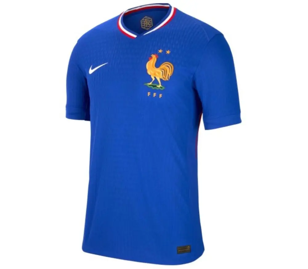 Áo Nike France 2024/25 Match Home ‘Blue’ FJ1254-452