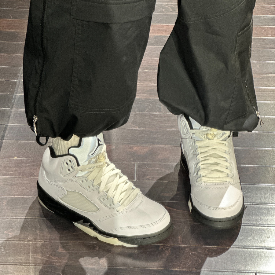 Giày Nike Air Jordan 5 Retro ‘White Black’ DD0587-110 - Ảnh 4