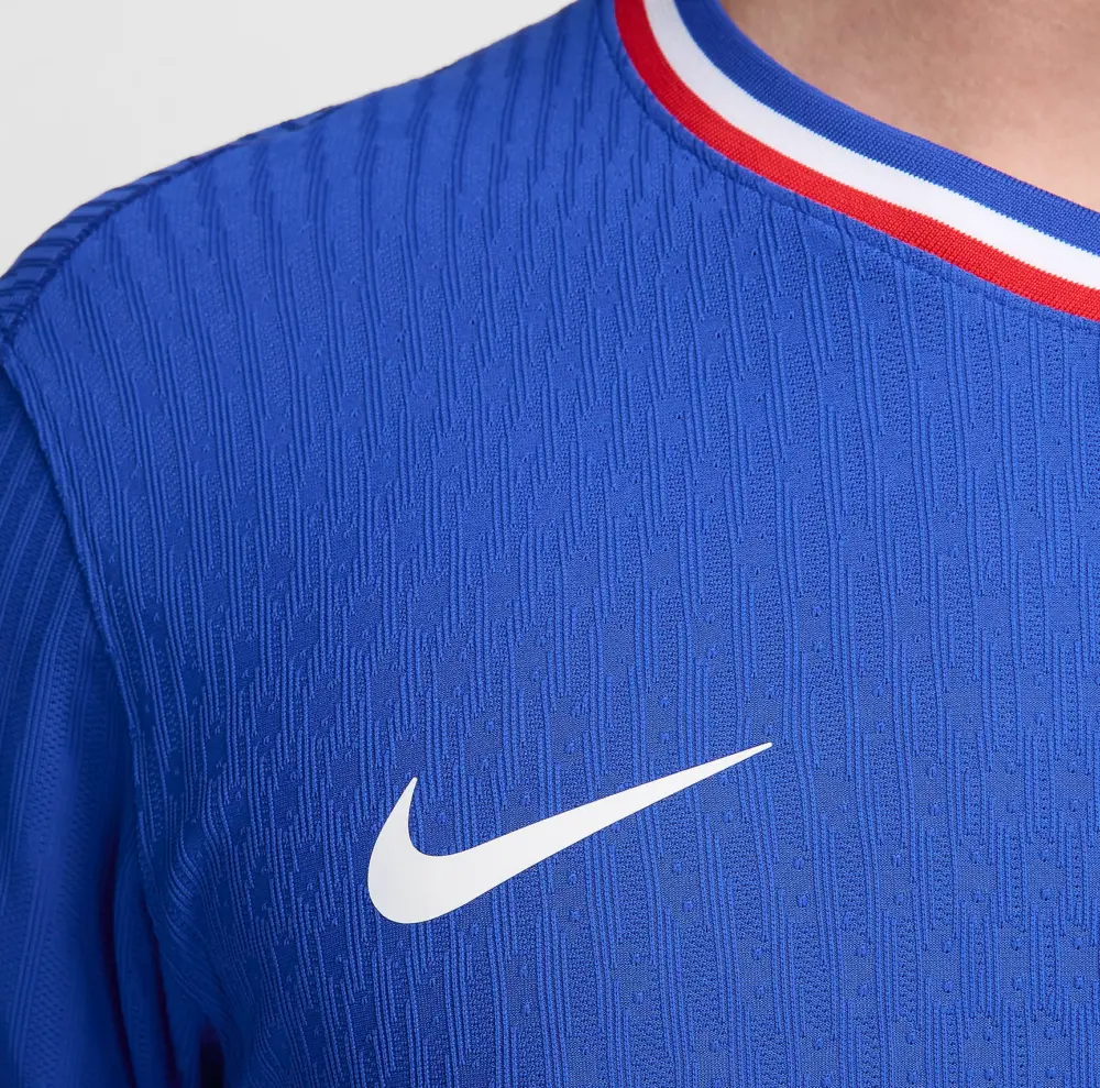 Alternative view of Áo Nike France 2024/25 Match Home ‘Blue’ FJ1254-452