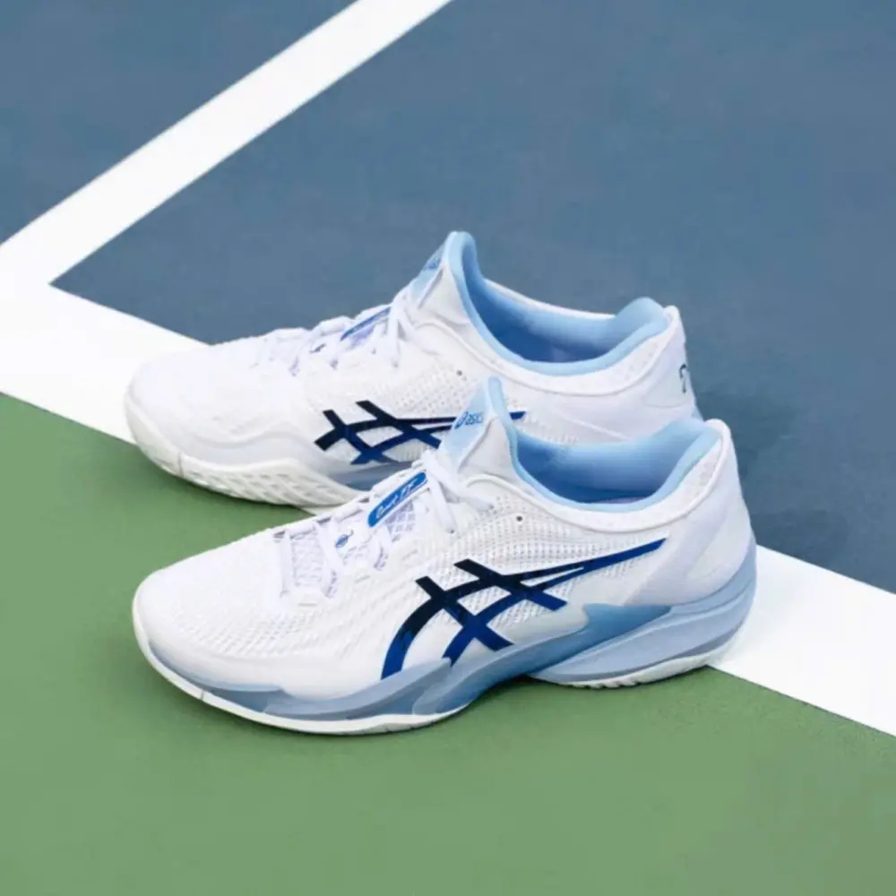 Giày Asics Court FF 3 Novak ‘White Tuna Blue’ 1041A522-967 - Ảnh 10