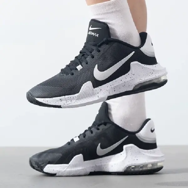 Giày Nike Air Max Impact 4 ‘Black White’ DM1124-011 - Ảnh 5