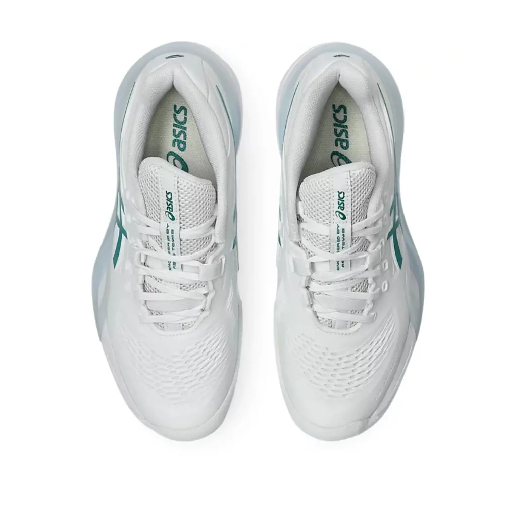 Giày Asics Gel-Resolution X ‘White Green’ 1042A279-103 - Ảnh 5