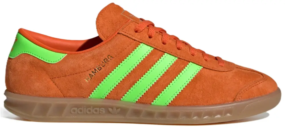 Giày Adidas Hamburg ‘Orange Solar Green’ IH5460