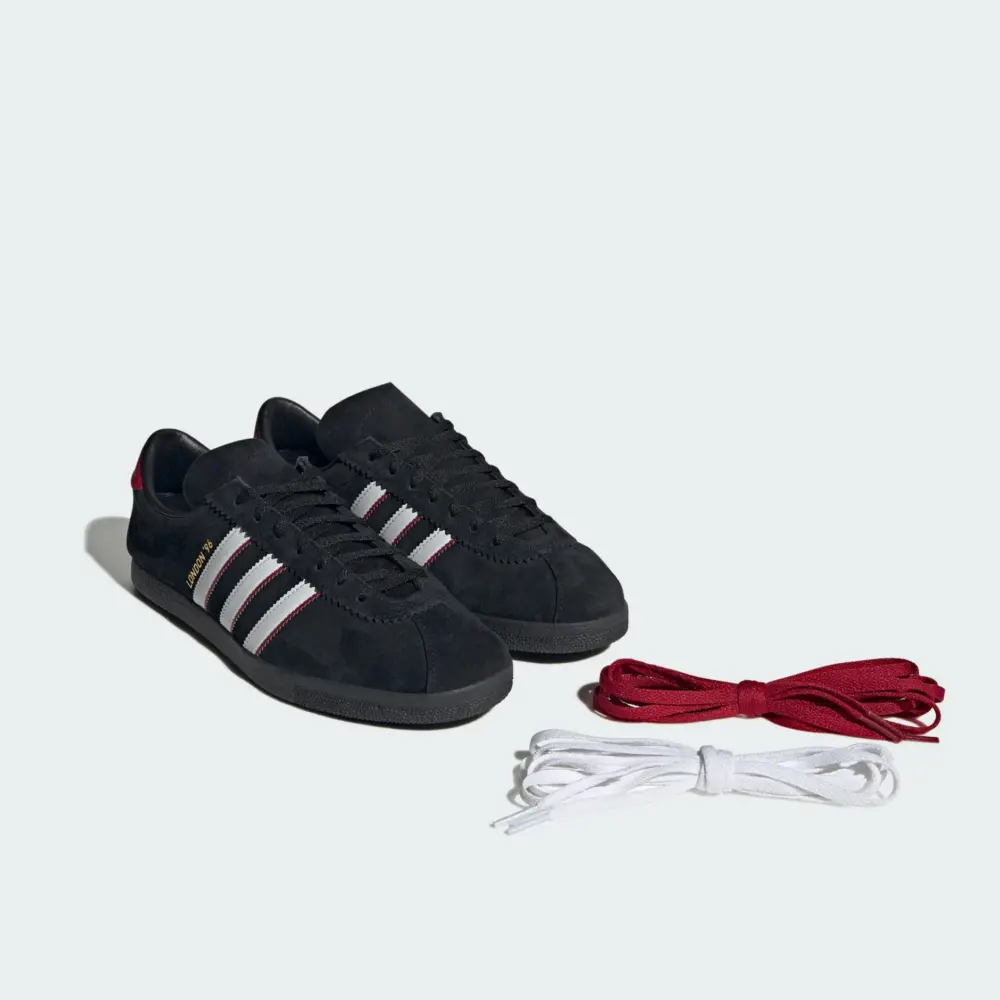 Giày Adidas London 96 ‘Core Black Better Scarlet’ IH4773 - Ảnh 3
