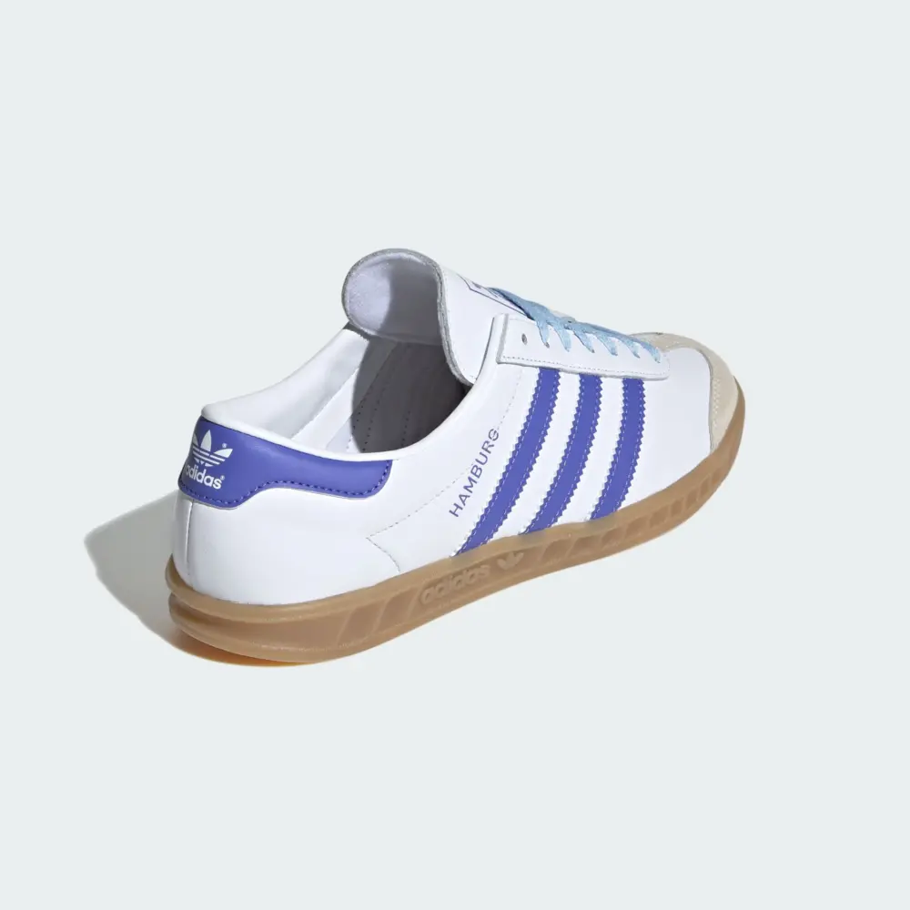 Giày Adidas Hamburg ‘White Cobalt Blue Gum’ JH8561 - Ảnh 4