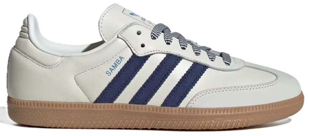 Giày Adidas Wmns Samba OG ‘Off White Dark Blue’ JI3907