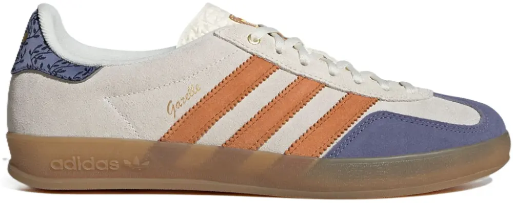 Giày Adidas Gazelle Indoor ‘Cream White Blue Orange’ JQ0956