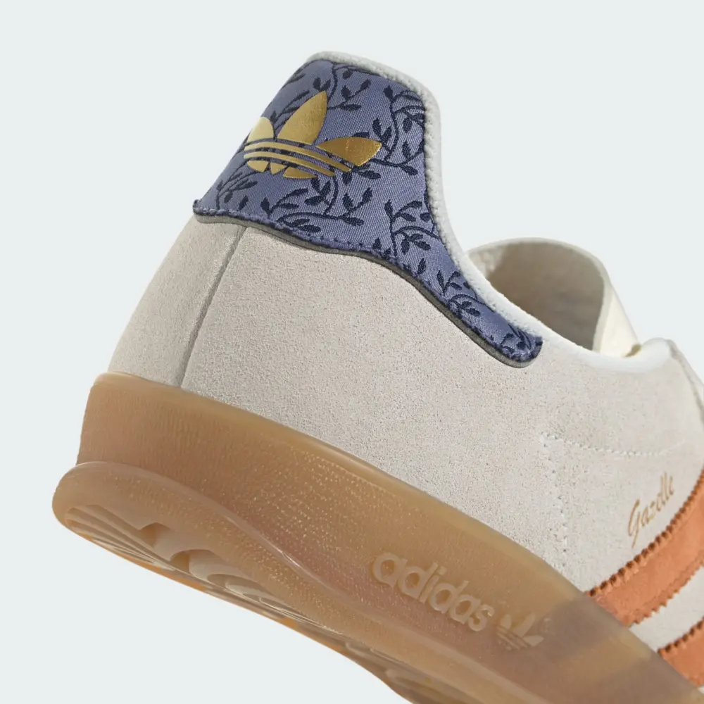 Giày Adidas Gazelle Indoor ‘Cream White Blue Orange’ JQ0956 - Ảnh 4
