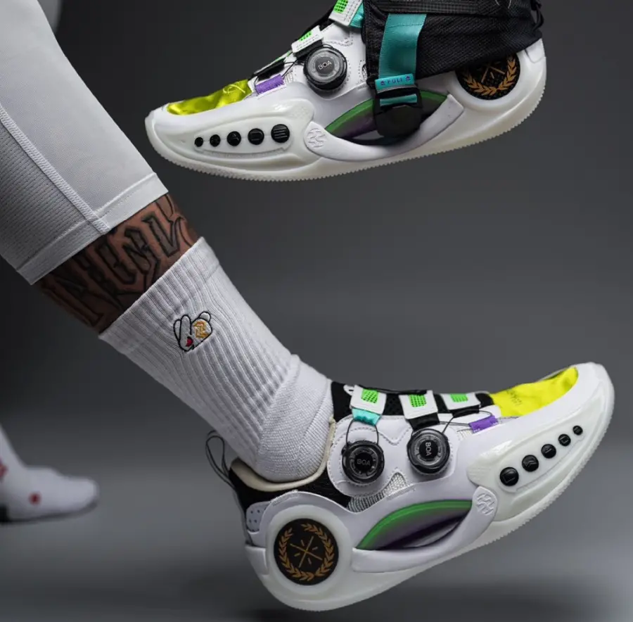 Giày Lining Way Of Wade 9 ‘White’ ABES003-4 - Ảnh 3