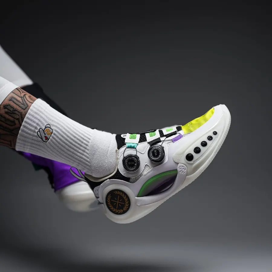 Giày Lining Way Of Wade 9 ‘White’ ABES003-4 - Ảnh 4