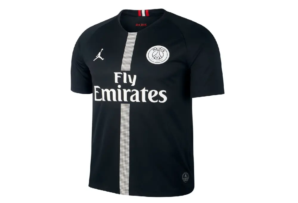 Áo Nike Air Jordan x Paris Saint-Germain Stadium Jersey ‘Black’ 919010-012