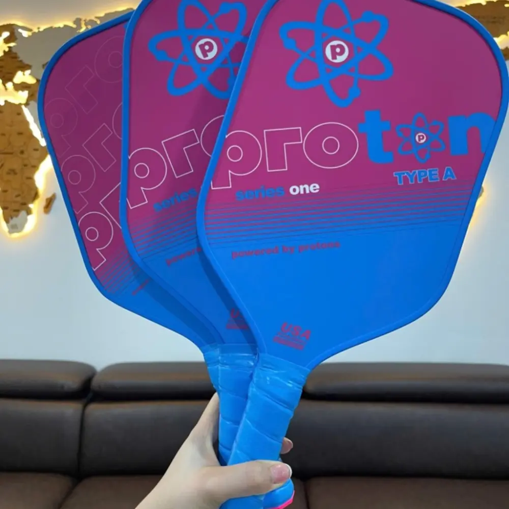 Vợt Pickleball Proton Series One Type B 15mm ‘Pink Blue’ - Ảnh 5