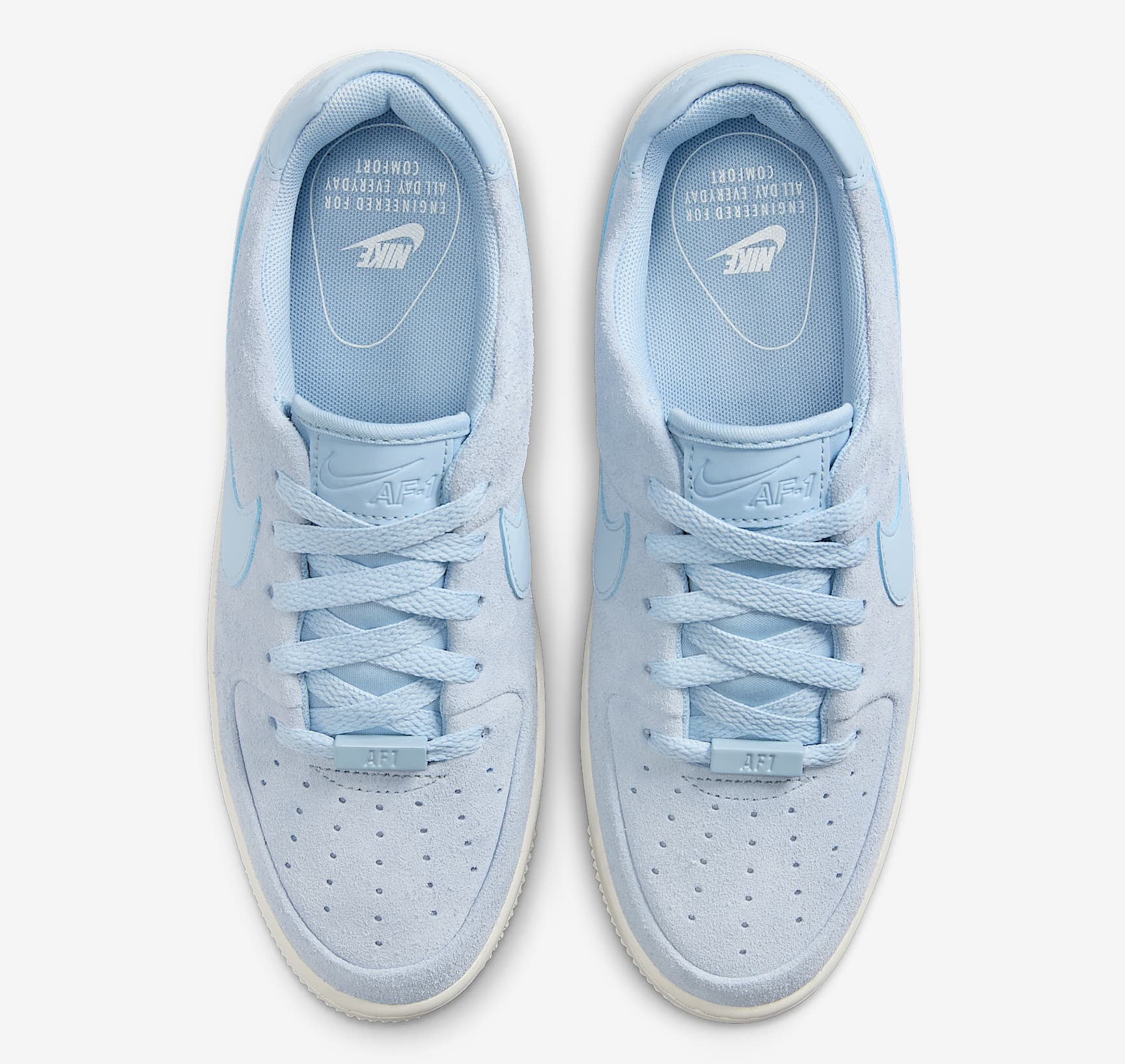 Giày Nike Air Force 1 Sage Low ‘Light Armory Blue’ AR5339-403 - Ảnh 5
