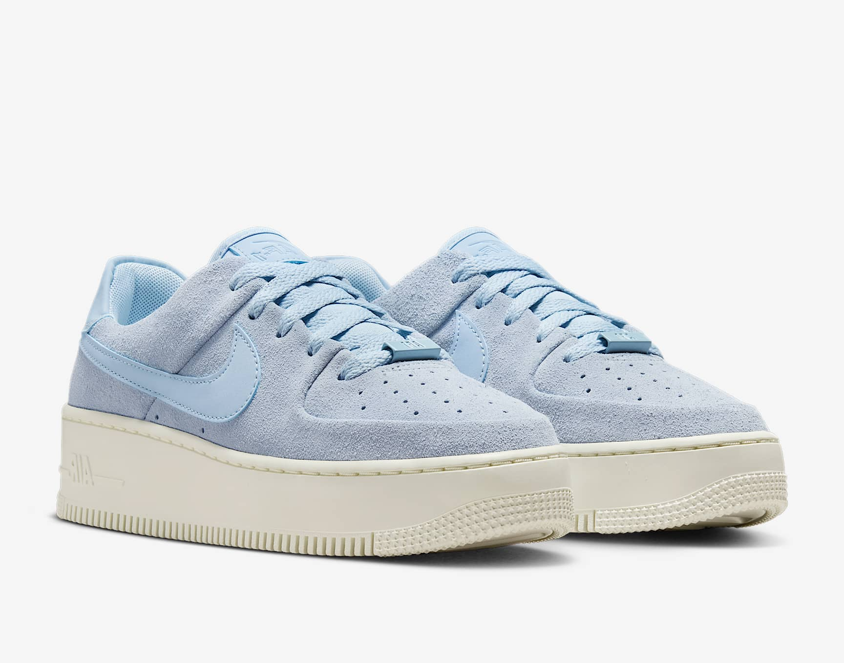 Giày Nike Air Force 1 Sage Low ‘Light Armory Blue’ AR5339-403 - Ảnh 4