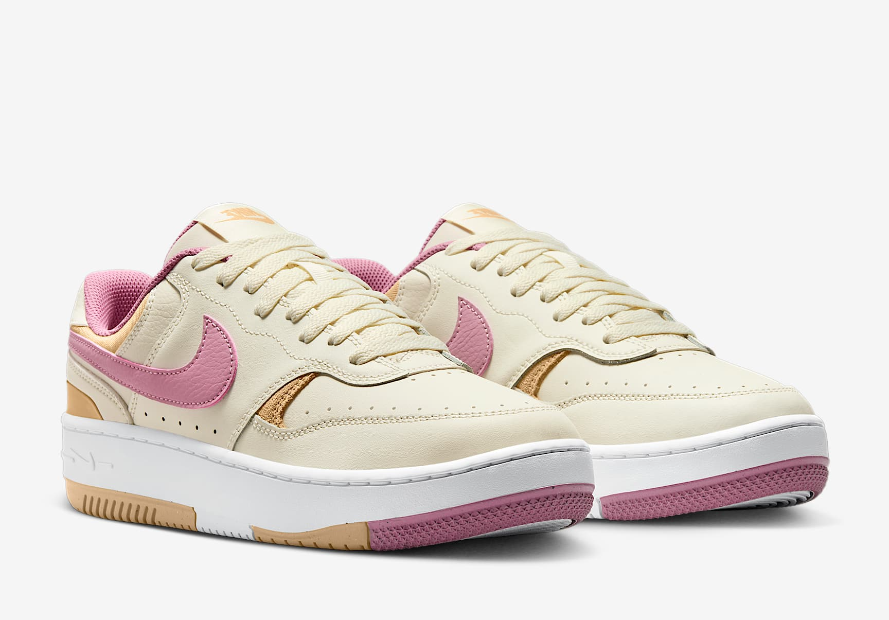 Giày Nike Gamma Force ‘Soft Pearl Sesame White’ DX9176-005 - Ảnh 4