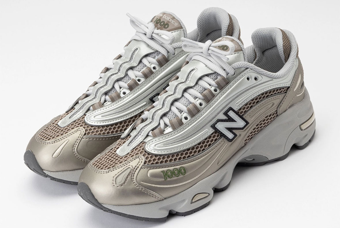 Alternative view of Giày New Balance 1000 ‘Metallic Silver’ M1000N