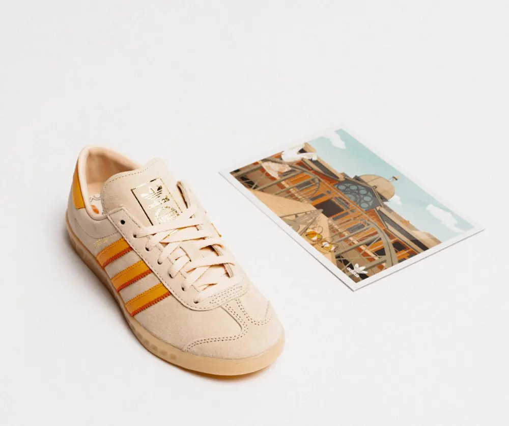 Giày Adidas Hamburg ‘Crystal Sand Hazy Orange’ IG2109 - Ảnh 3