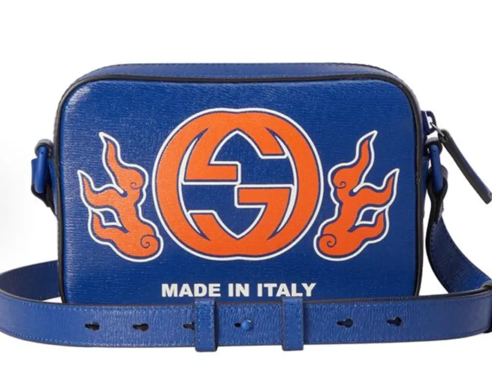 Alternative view of Túi Gucci CNY Shoulder Bag ‘Blue’ 773190-AAC3H-8748