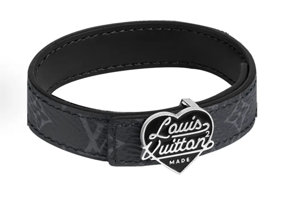 Thắt Lưng Nam Louis Vuitton Monogram Bracelet 'Black' - Ảnh 3