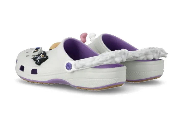Dép Crocs Classic Clog ONE PIECE x atmos Luffy Gear 5 'Cloud White' 211181-5PR - Ảnh 5