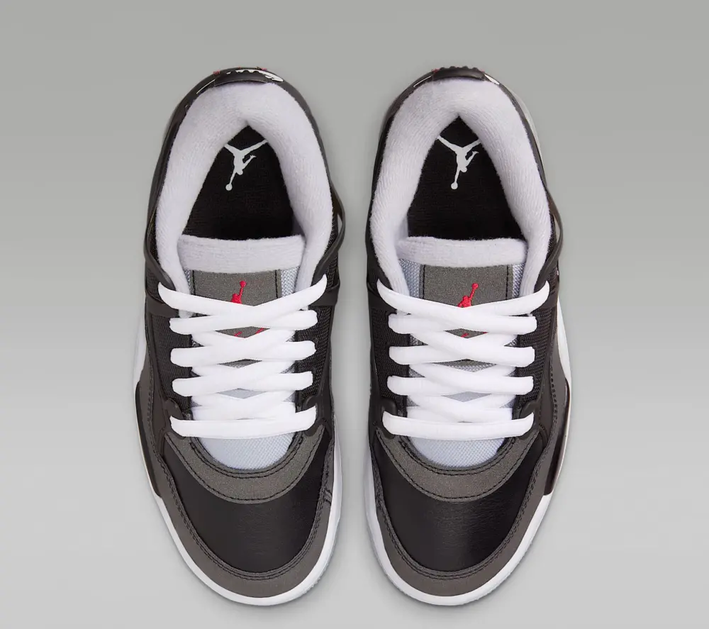 Giày Nike Air Jordan 4 RM ‘Black Wolf Grey’ HV5187-010 - Ảnh 3