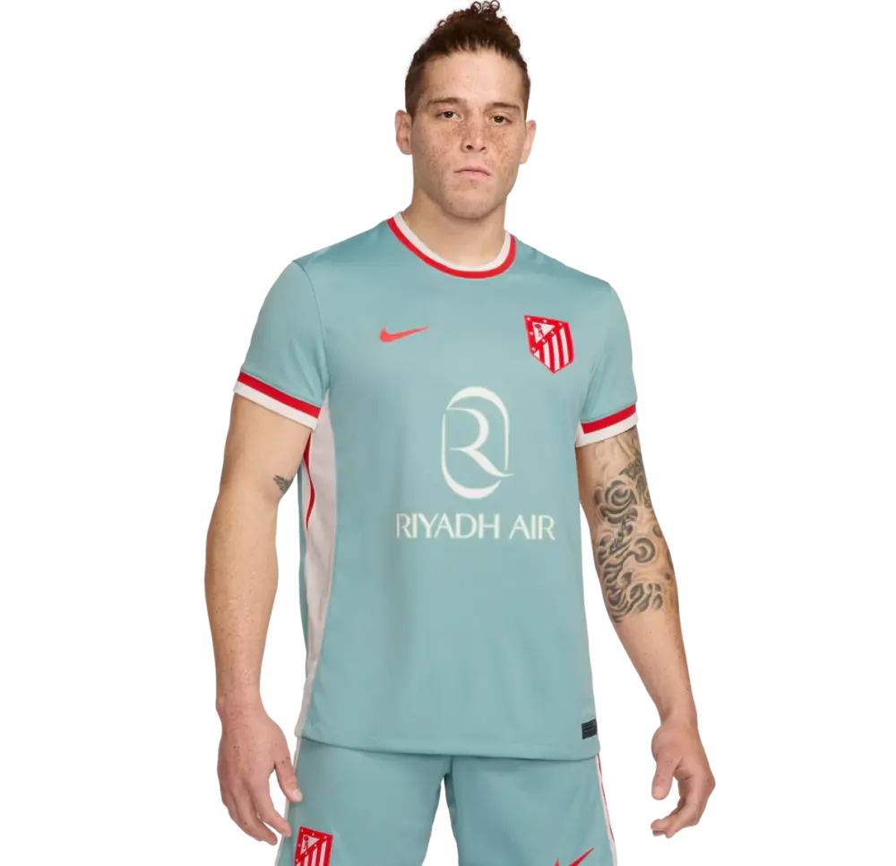Alternative view of Áo Nike Atletico Madrid 24/25 Away Jersey ‘Light Blue’ FN8777-018