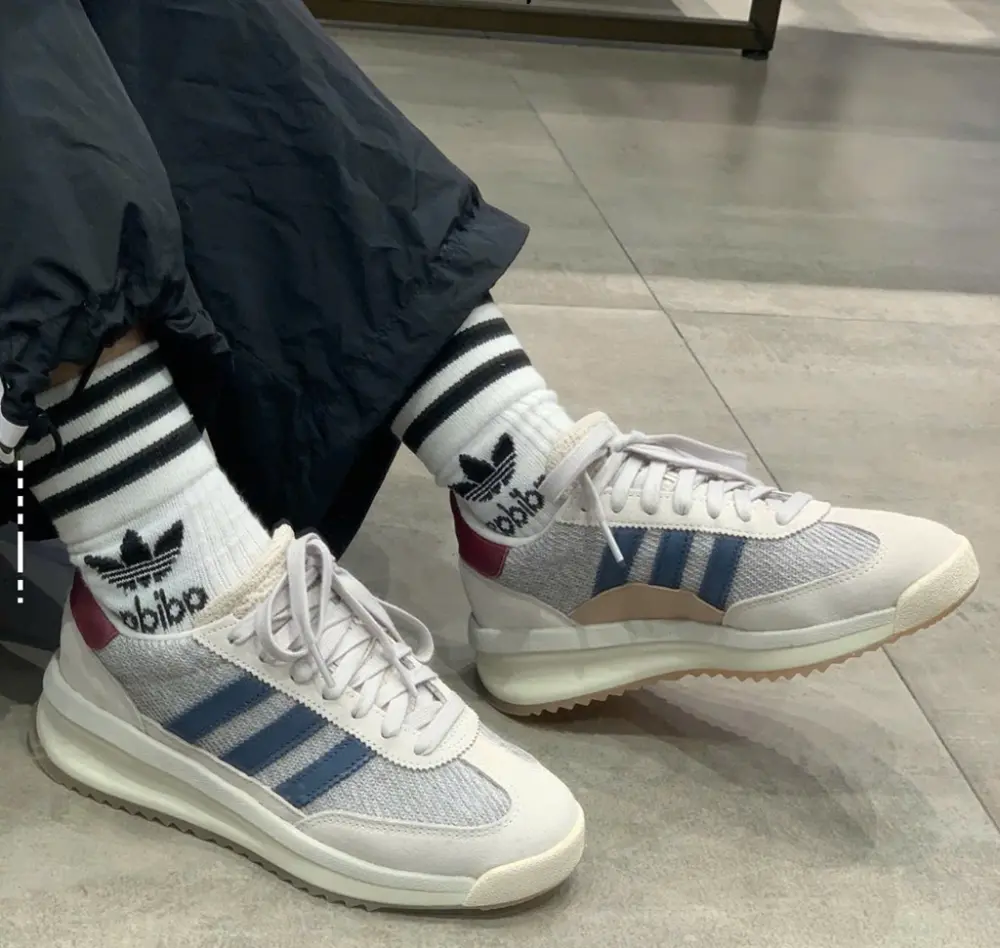 Giày Adidas SL 72 RTN 'Cream Tan Blue' JI2500 - Ảnh 3