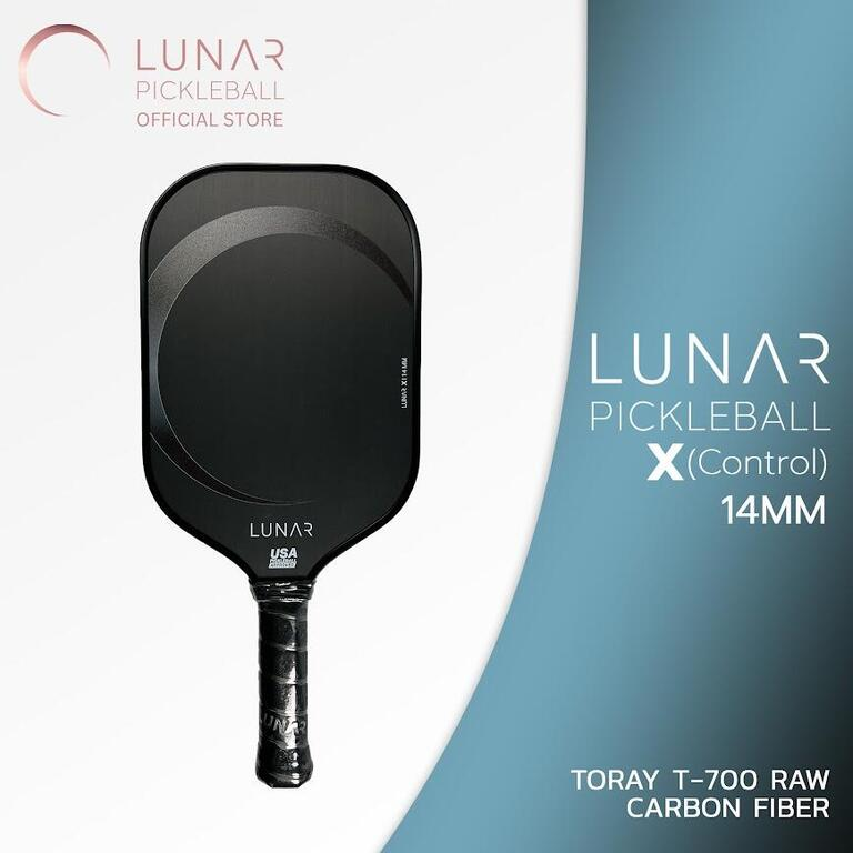 Alternative view of Vợt Pickleball Lunar X 'Black'