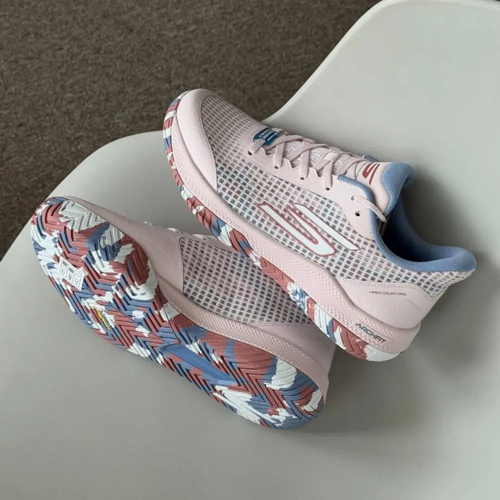Giày Skechers Viper Court Pro 'Light Pink Blue' 172069-LTPK - Ảnh 7