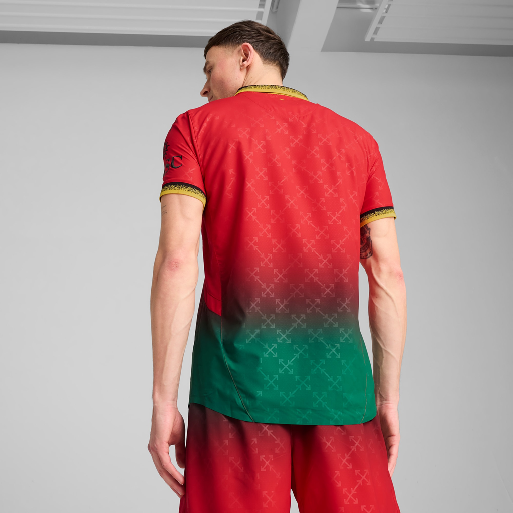 Áo Puma x Off-White AC Milan 24/25 'red green' 783000-02 - Ảnh 3