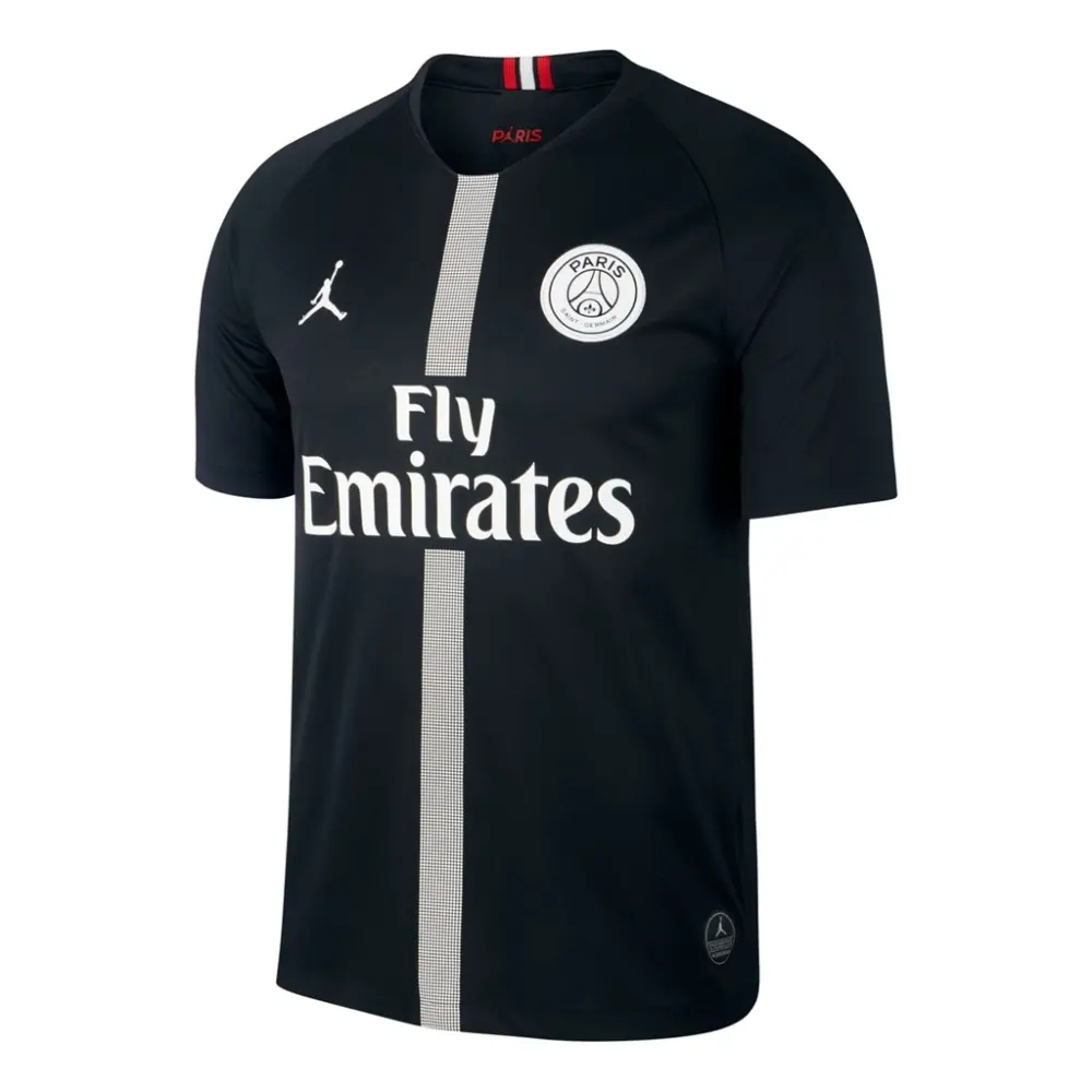 Áo Nike Air Jordan x Paris Saint-Germain Stadium Jersey ‘Black’ 919010-012